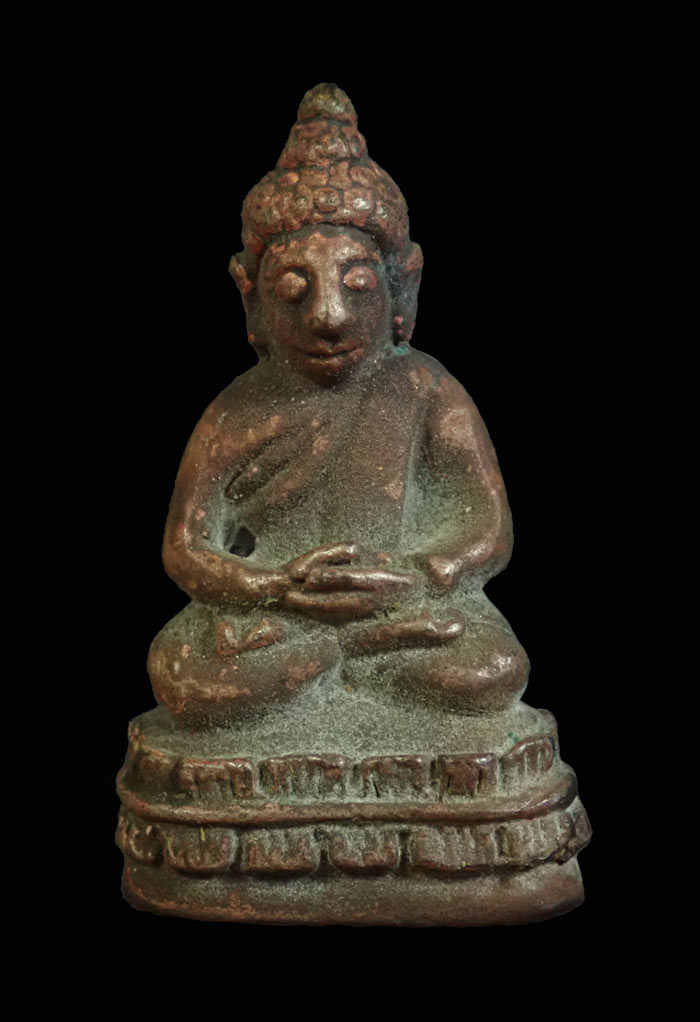 พระชัยนาคราช100ปี (พระชัยหน้าอินเดีย) วัดสุทัศนเทพวราราม กรุงเทพ ปี 2544 สร้างจากชนวนพระกริ่งจอมไทย