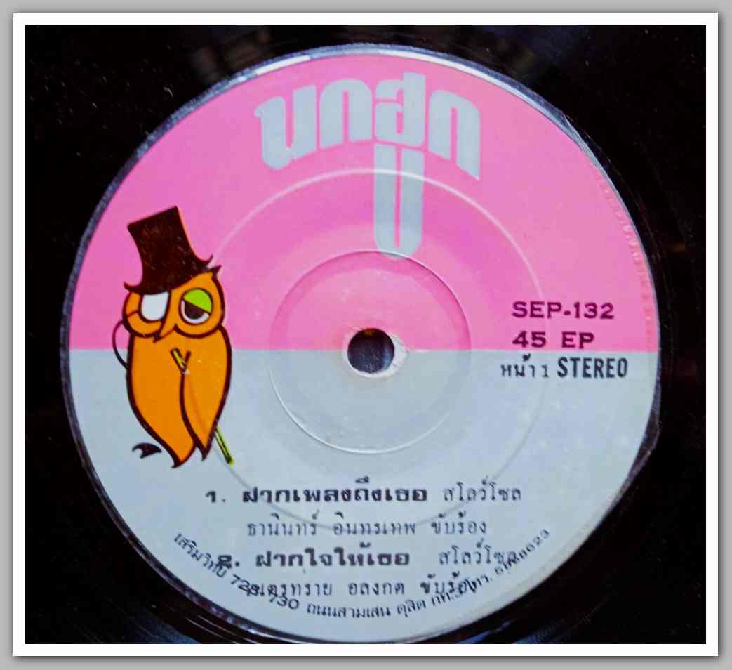 ธานินท์ อินทรเทพ+เนตรทราย อลงกตชุด ฝากเพลงถึงเธอ มีเพลง ฝากเพลงถึงเธอ