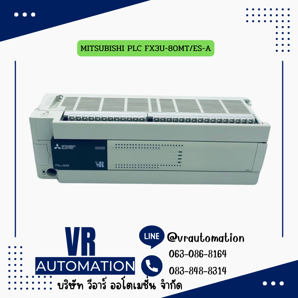 MITSUBISHI PLC FX3U-80MT/ES-A