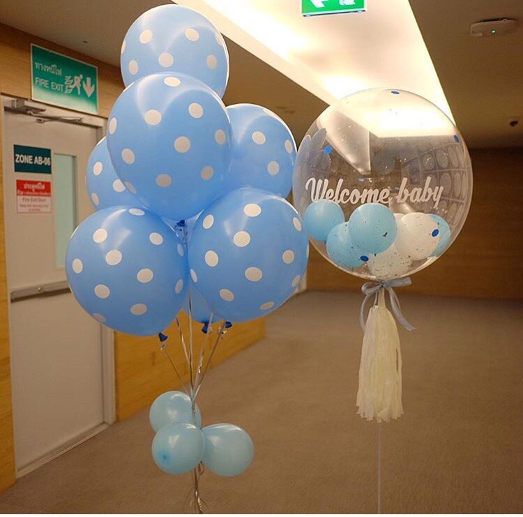 ลูกโป่งเด็กแรกเกิด New Born welcome baby