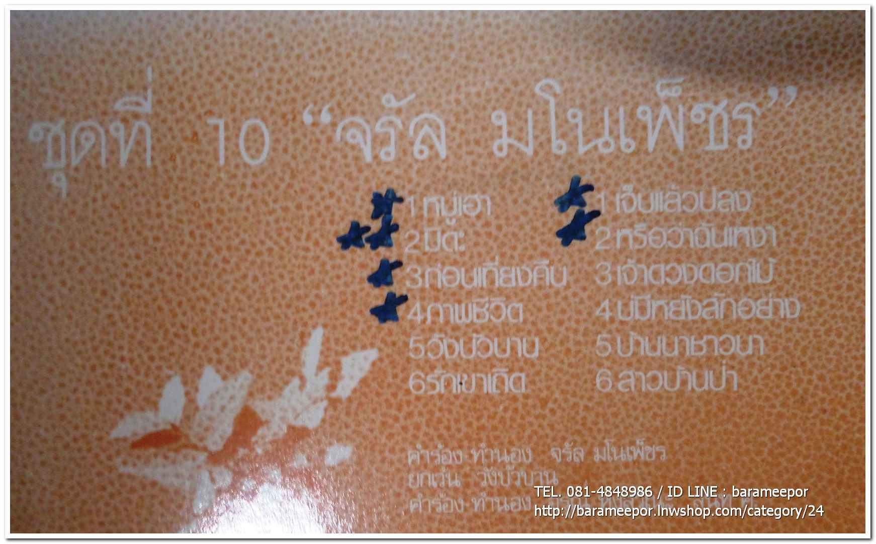 จรัล มโนเพ็ชร อัลบั้มชุดที่ 6 ไม้กลางกรุง