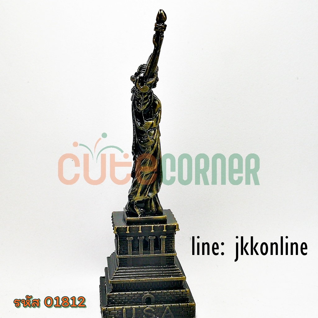 01812-โมเดลเทพีเสรีภาพ YJ 15ซม - ฟรีค่าส่ง