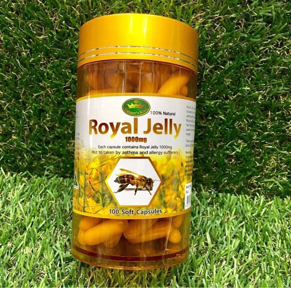 Nature's King Royal Jelly 1000mg.