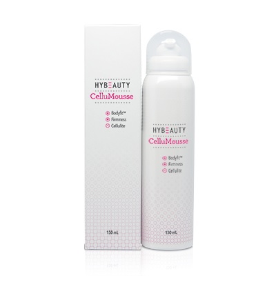 Hybeauty CelluMousse ไฮบิวตี้ เซลลูมูส ปริมาณสุทธิ 150 ml. มูสสูตรเย็นกระชับสัดส่วน สลายเซลลูไลท์ หมดปัญหาผิวเปลือกส้ม