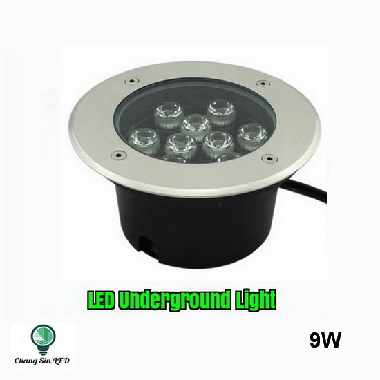 โคมไฟ LED ส่องต้นไม้ แบบฝังพื้น DC12v 9w