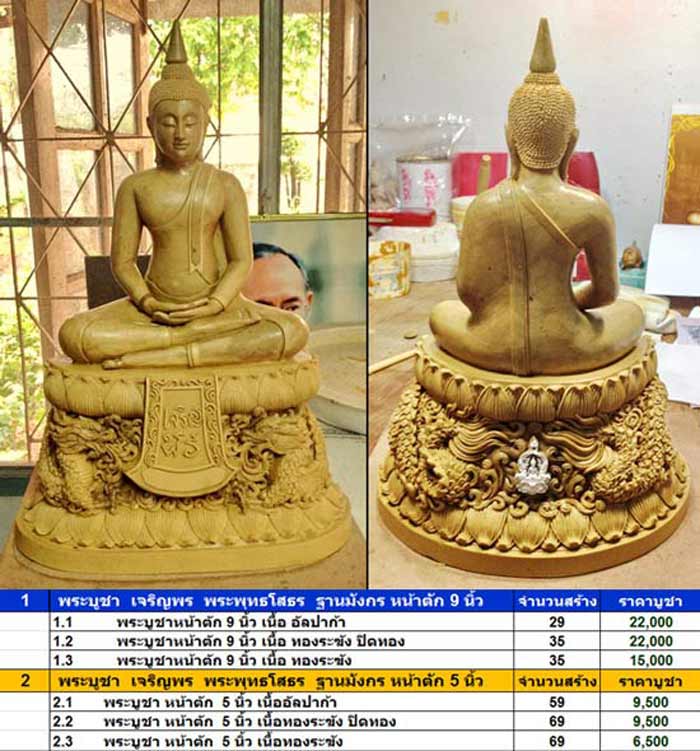 เหรียญฉลุหลวงพ่อโสธร/พระบูชา รุ่นเจริญพร ปี 2555