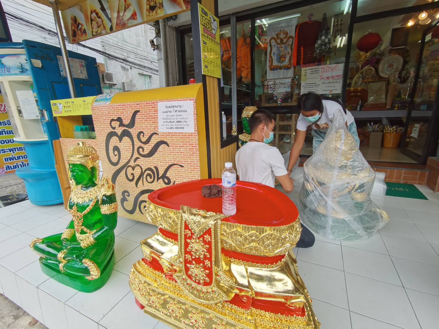 พระแก้วมรกต หน้าตัก 30 นิ้ว งานสวย