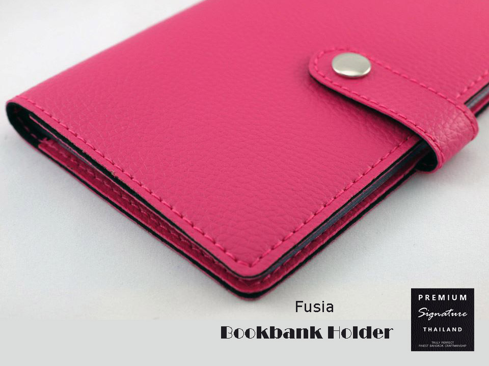 Fushia(บานเย็น) - Bookbank Holder