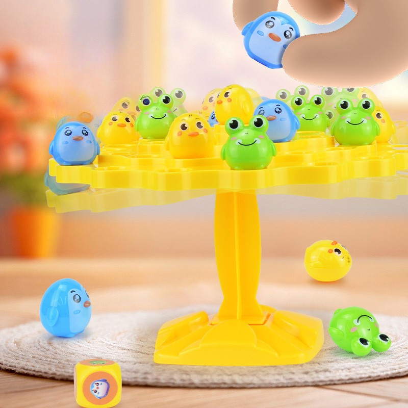 BO301 เกมถ่วงสมดุล เกมส์สัตว์สมดุล สัตว์สมดุล เกมครอบครัวเกมการแข่งขัน ANIMAL BALANCE