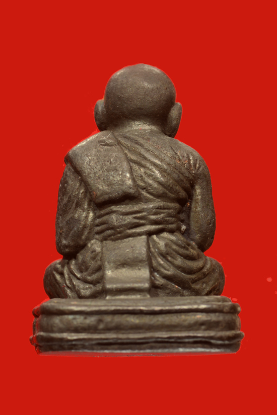 รูปหล่อหลวงพ่อทวด พิมพ์เลขใต้ฐานโบราณย้อนยุค เนื้อโลหะผสม รุ่น ทองบารมี 93