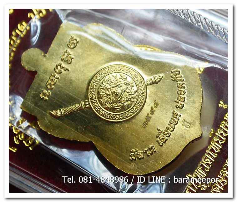 เหรียญหลวงพ่อทวด รุ่น"เจริญลาภ แคล้วคลาด ปราบไพรี ทวียศ"วัดพะโค๊ะ เนื้อทองฝาบาตร..6