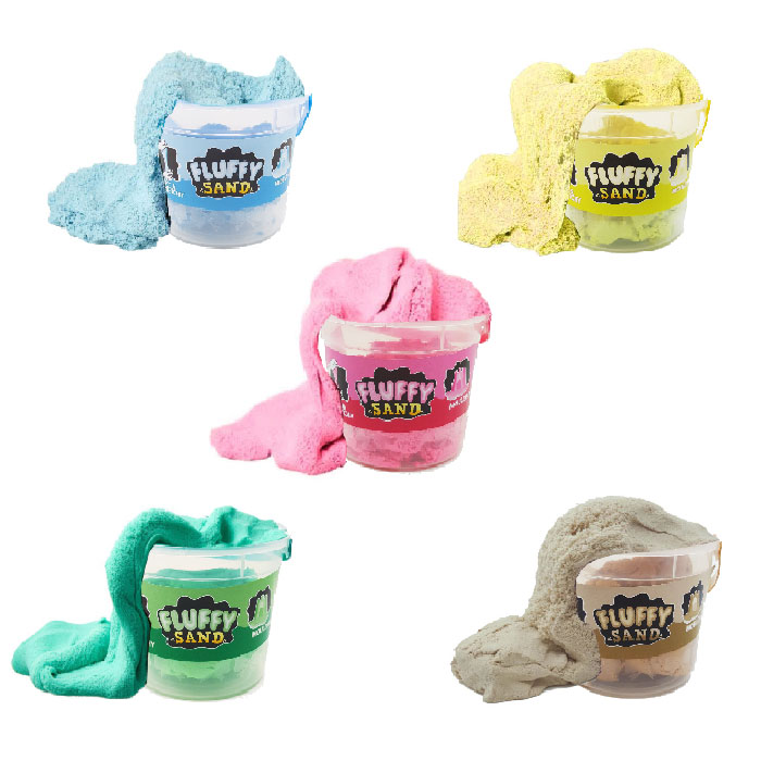 PS184-A Fluffy Sand ทรายสายไหม ทรายวิทยาศาตร์ ทรายนิ่ม เสริมสร้างพัฒนาการเด็ก