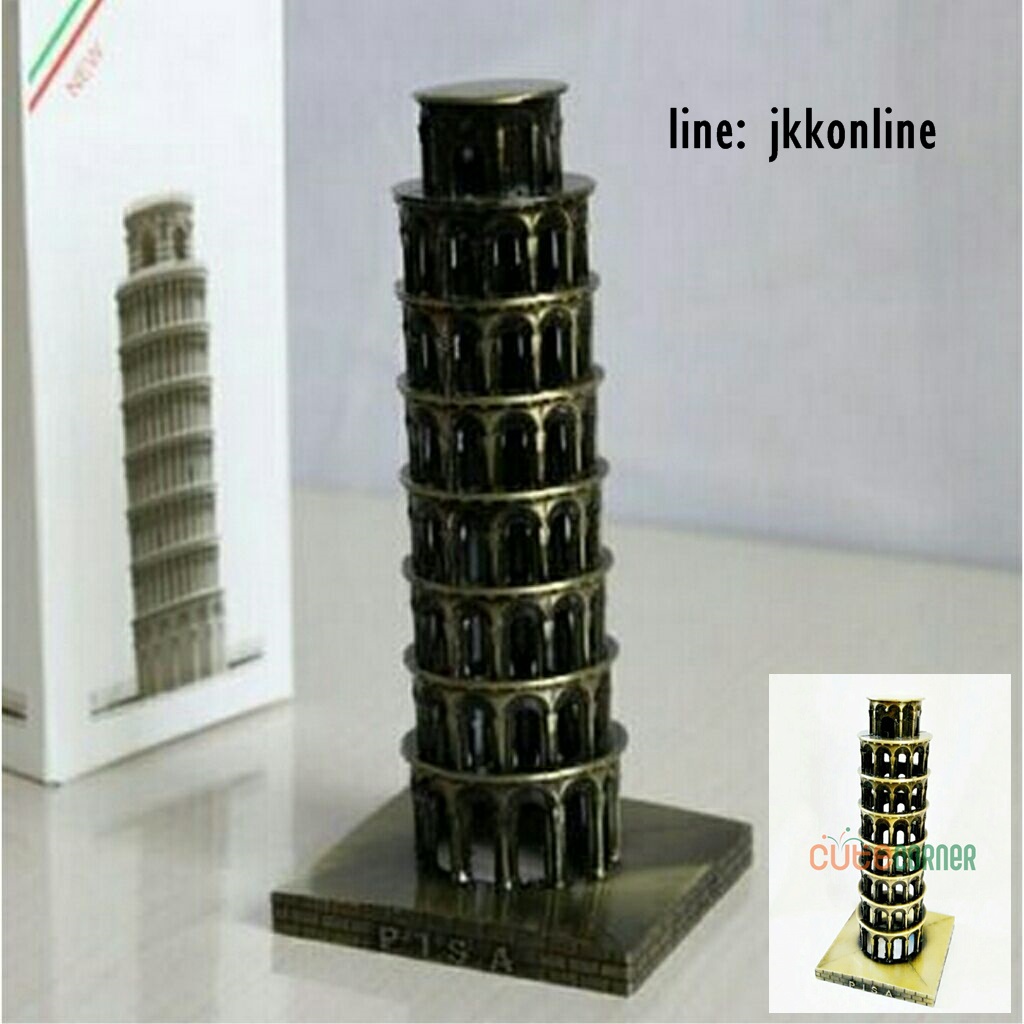 01710-โมเดลหอเอนปิซา 16 ซม - ฟรีค่าส่ง