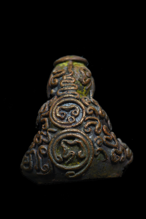 พระปิดตาทักษิณนพฤทธิ์ หลวงพ่อดำ วัดใหม่นภาราม (ตากใบ) นราธิวาส