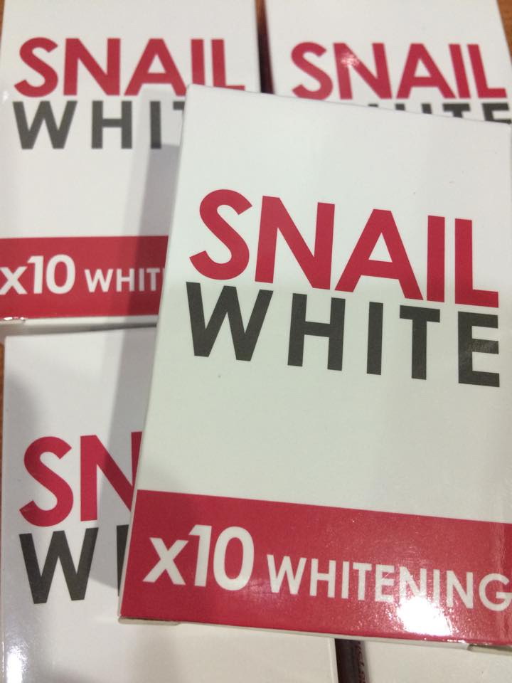 Snail White สบู่หอยทาก สเนลไวท์ X10 Whitening by JAR Si.Ka