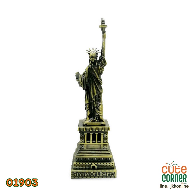 01903- โมเดลเทพีเสรีภาพ BL 26 ซม - ฟรีค่าส่ง