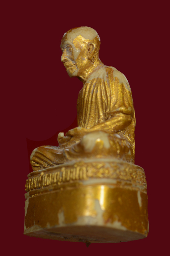 หลวงพ่อเกษม เขมโก สำนักสุสานไตรลักษณ์ ขนาดหนัาตัก 1 นิ้ว