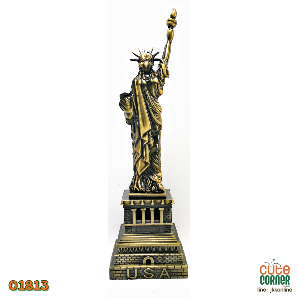 01813-โมเดลเทพีเสรีภาพ YJ 26ซม - ฟรีค่าส่ง