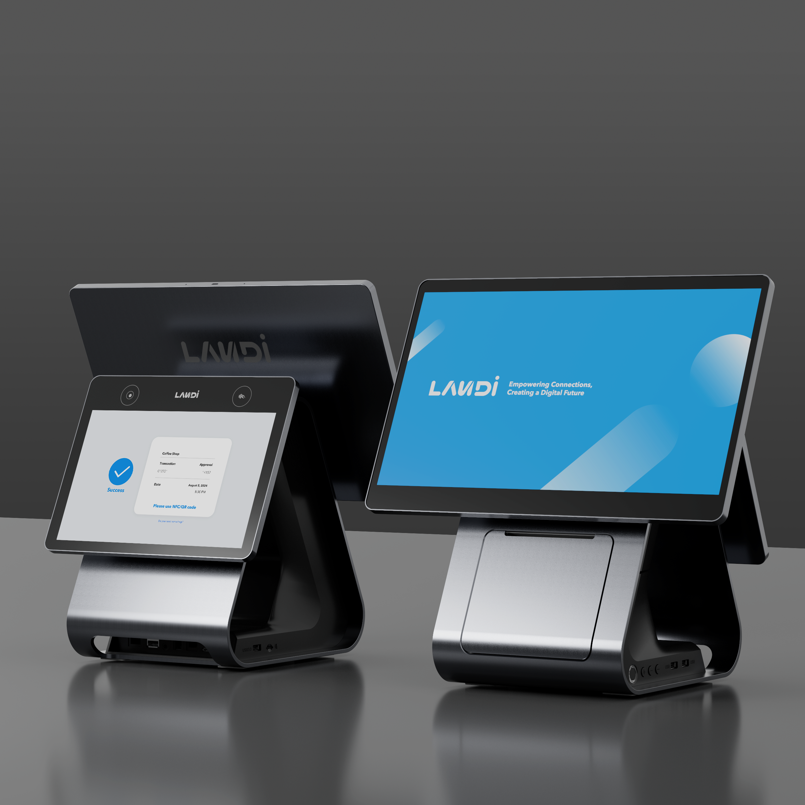 Landi C20 Pro - Android 13 POS, RAM4G - เครื่องโพสใช้ฟรี ไม่มีรายเดือน เร็วแรง มีเครื่องพิมพ์ในตัว วัสดุเกรดพรีเมี่ยม มี Google Play โหลด App ได้สรี ไม่ล๊อคเครื่อง