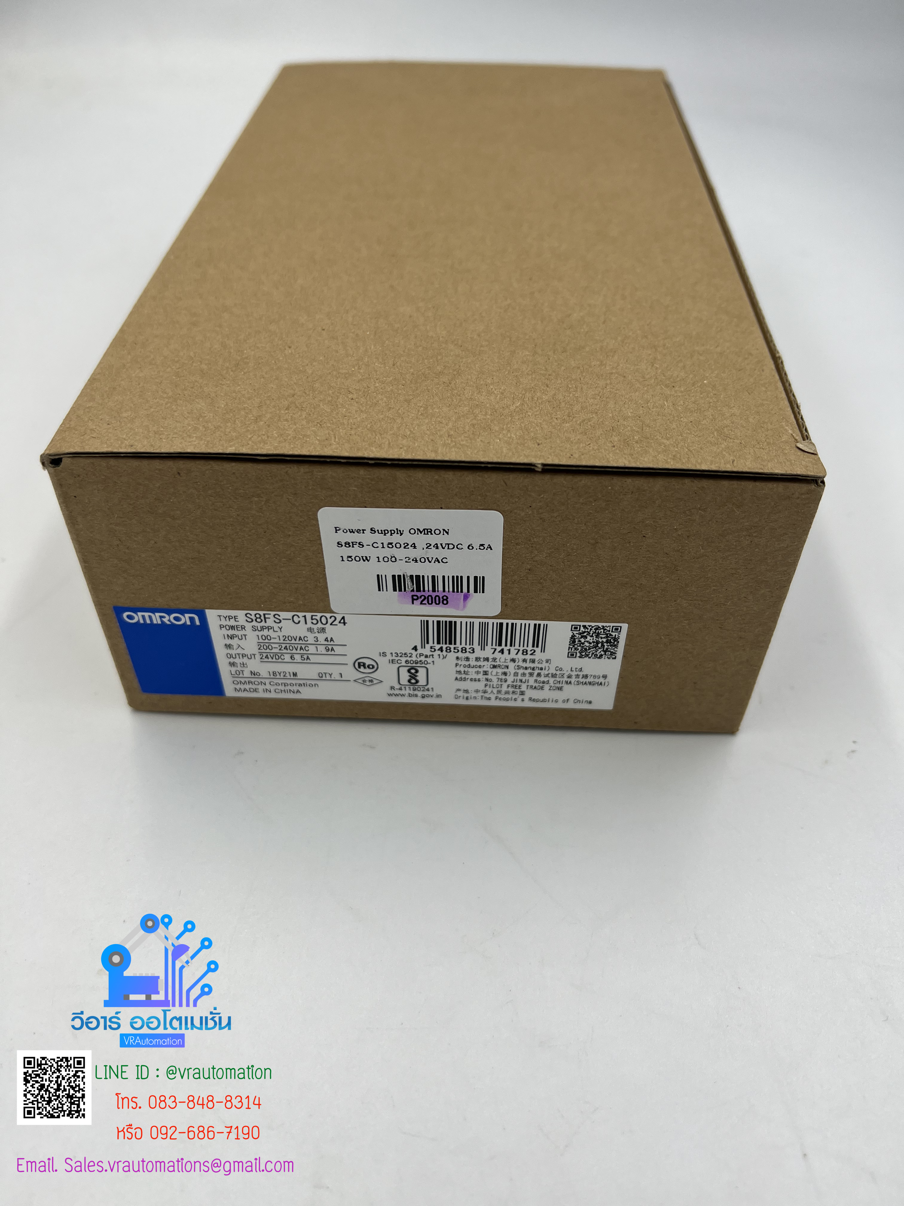 Switching Power Supply/S8JX-15024CD/24VDC,240W/OMRON