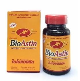 สาหร่ายแดง Astaxanthin ไบโอแอสติน (BioAstin) ผลิตภัณฑ์เสริมอาหารสำหรับผู้ที่มีอาการเส้นเอ็นอักเสบ หมอนกระดูกทับเส้นประสาท ปวดกระดูก ปวดเส้น เอ็นยึด