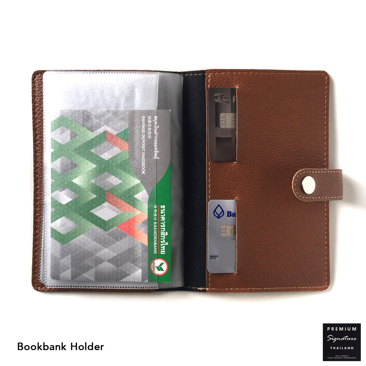 Oak(น้ำตาลอ่อน) - Bookbank Holder