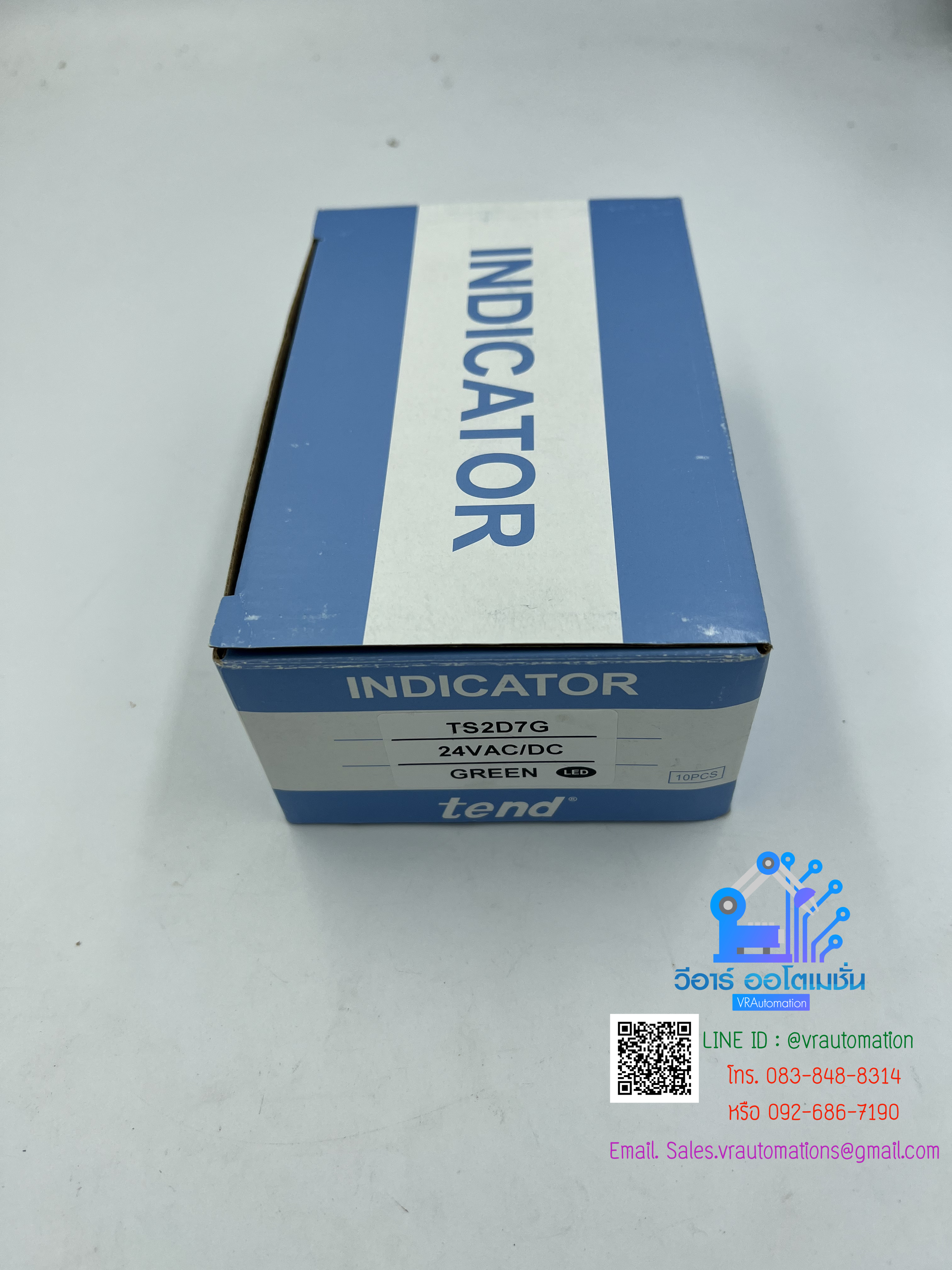 Pilot Lamp 24VDC ขนาด 22 มิลลิเมตร สีเหลือง