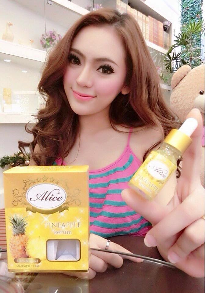 Alice เซรั่มสับปะรด เม็ดองุ่น Pineapple Grape Serum by Alice