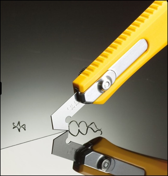 OLFA มีดคัตเตอร์ PC-S (สำหรับตัดแผ่นพลาสติก)