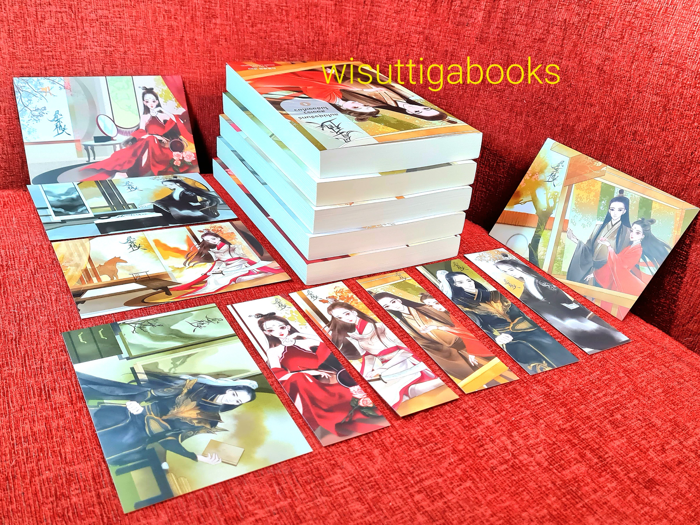 ลมไม่ยุ่งจันทร์ สองเราไม่ข้องเกี่ยว (5เล่มจบ+โปสการ์ด+ที่คั่นครบ) : ไป๋ลู่เฉิงซวง เขียน , A-MU แปล