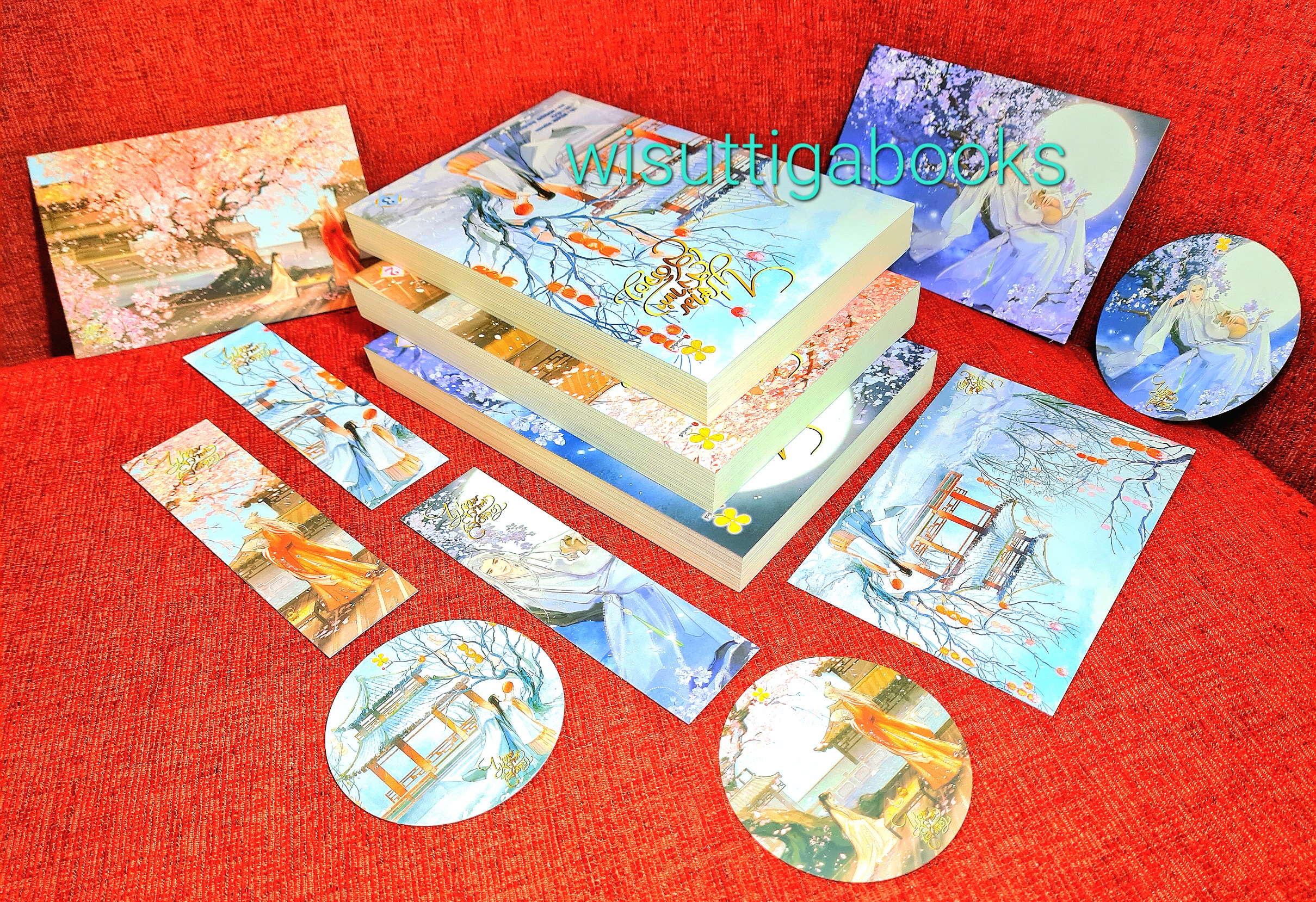 BoxSet ไม่งามสง่าเท่าเสด็จอา (3เล่มจบ+ที่คั่น+โปสการ์ดครบ) :ไป๋ลู่เฉิงซวง เขียน, อวี้หลัน แปล