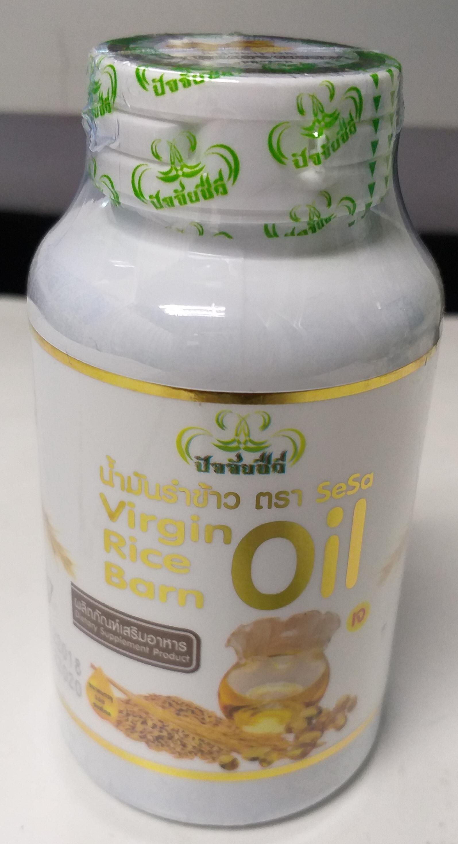 46-104-3500-2 นำ้มันรำข้าว ศรีษะ 100 cap พค 6