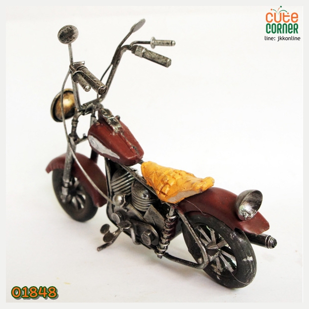 โมเดลรถมอเตอร์ไซค์ M243-Red Blood ฟรีค่าส่ง