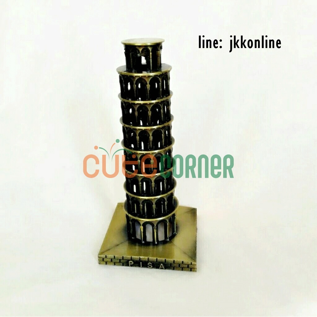 01710-โมเดลหอเอนปิซา 16 ซม - ฟรีค่าส่ง