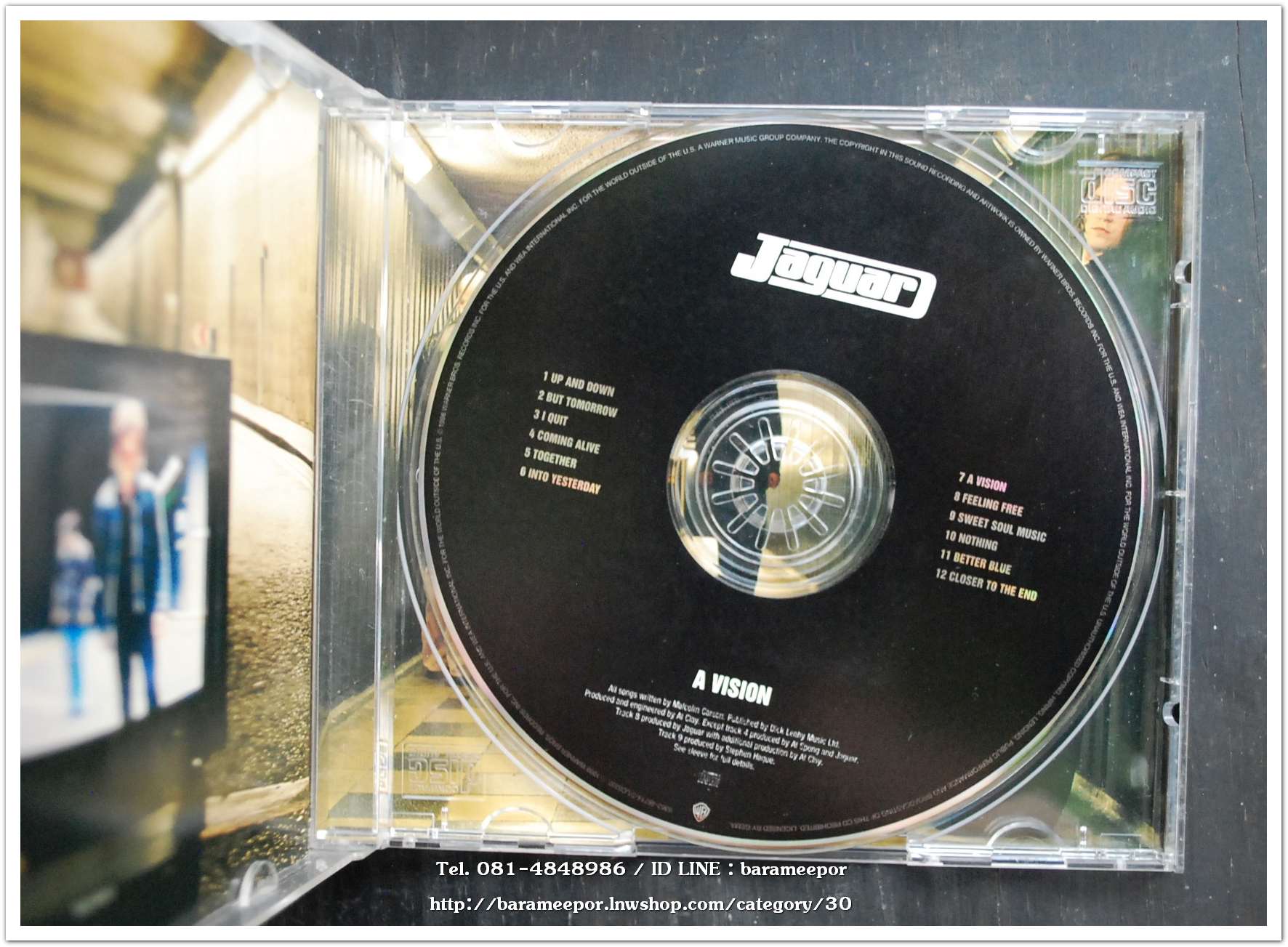 ซีดี.นักร้องญี่ปุ่น Jaguar A VISION สภาพสวย