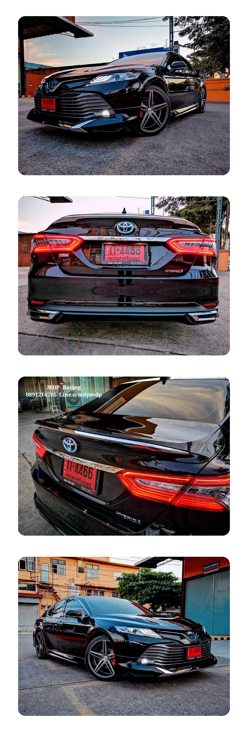 ชุดแต่งรอบคัน CAMRY 2018 2019