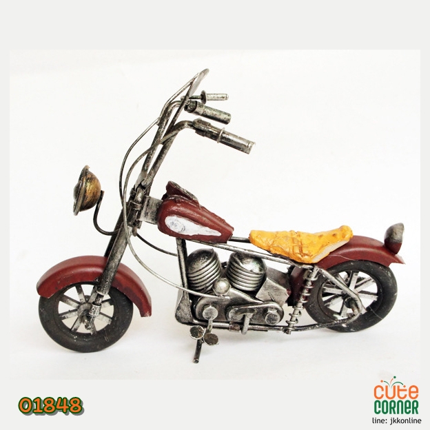 โมเดลรถมอเตอร์ไซค์ M243-Red Blood ฟรีค่าส่ง