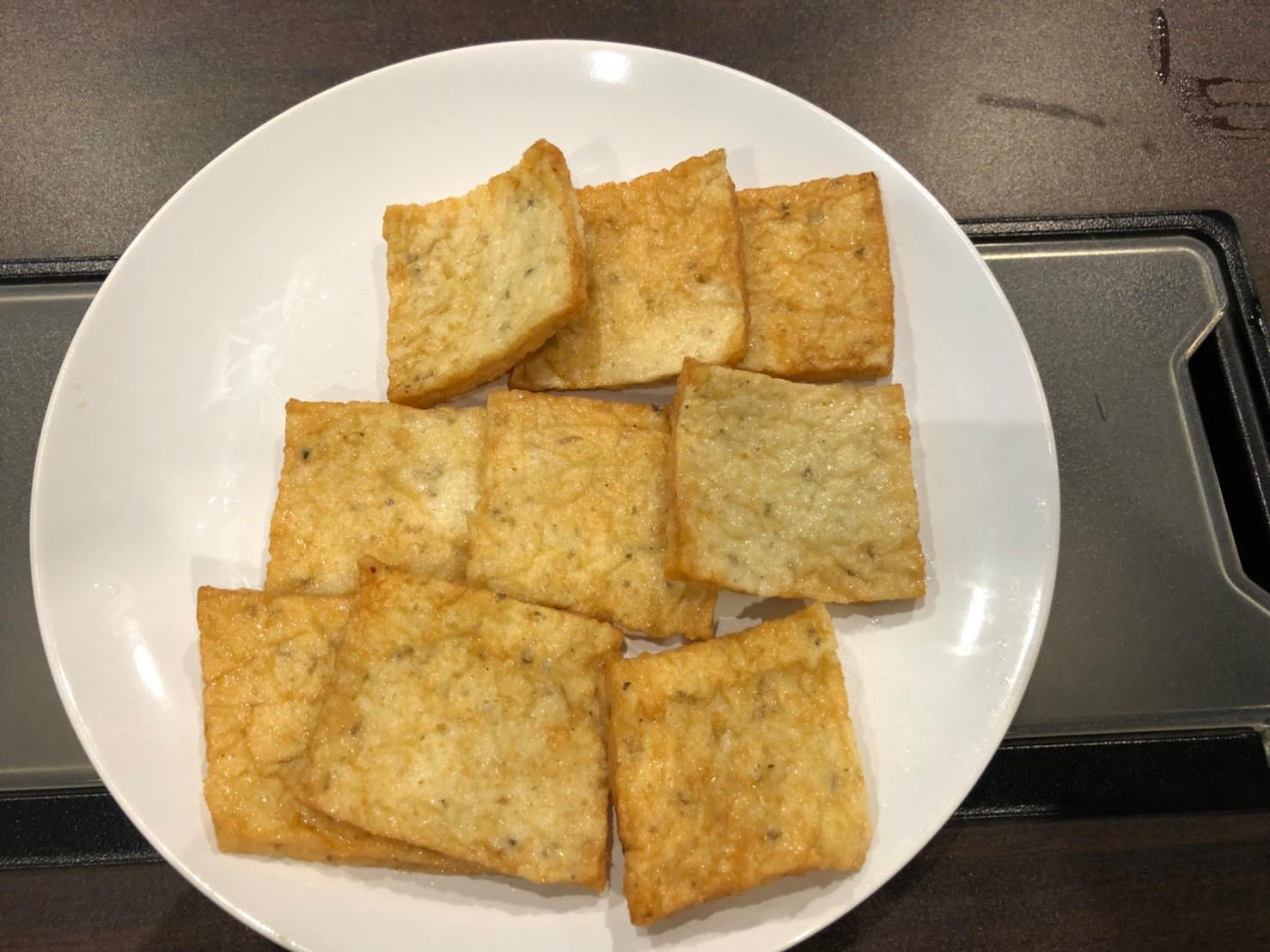 ฟองเต้าหู้ห่อปลาและไข่ปลา