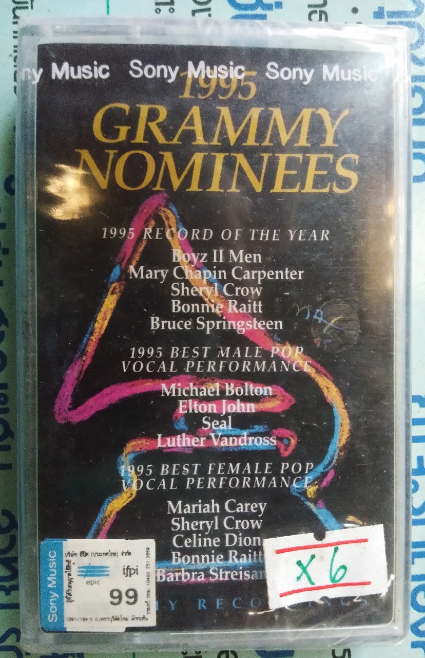 เทปเพลงไทย+สากล สภาพซีล ม้วนละ 50 บาท