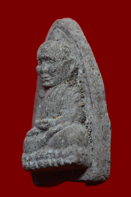 หลวงพ่อทวด พิมพ์ใหญ่ เนื้อว่านกดมือ พ่อท่านพล วัดนาประดู่ พ.ศ.2536