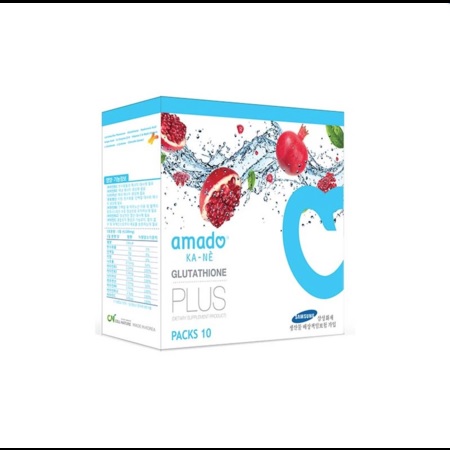 (ซื้อ 1 แถม 1) Amado Ka-Ne Glutathione Plus อมาโด้ คาเน่ กลูต้าไธโอน พลัส บรรจุ 10 เม็ดฟู่ ได้รับการรับรองมาตรฐานการผลิตจาก ซัมซุงมารีน แอนด์ อินชัวรัน ส่ง ems ฟรี