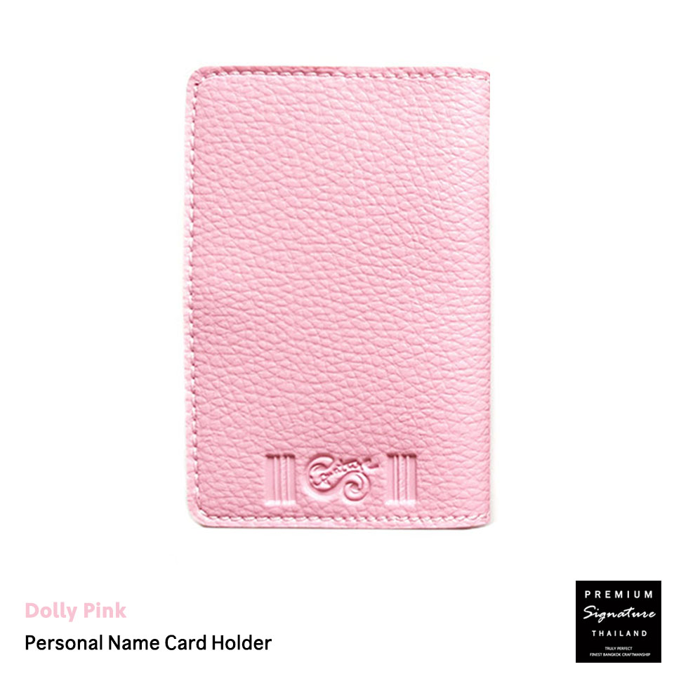 Dolly Pink(ชมพูอ่อน) - Personal Name Card Holder