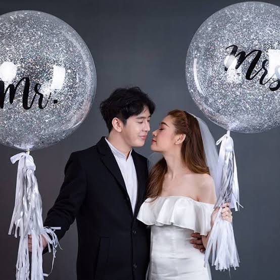 ลูกโป่งแต่งงาน ลูกโป่งพรีเวดดิ้ง