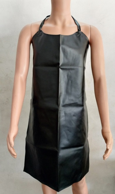 เอี๊ยม PVC สีดำ