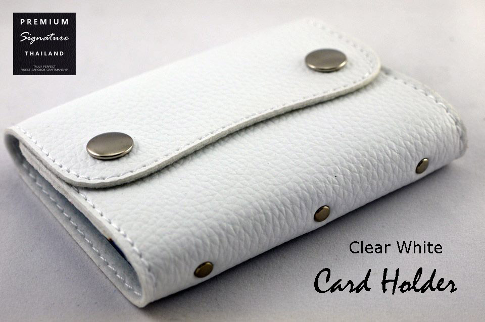 Clear White(ขาว) - Card Holder
