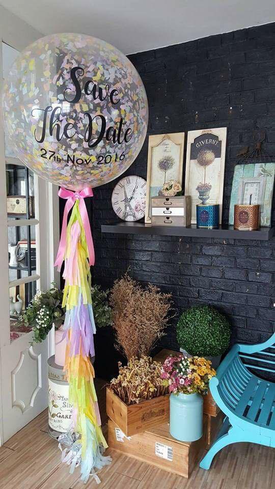 ลูกโป่งเซอร์ไพส์ ลูกโป่งเปิดร้าน