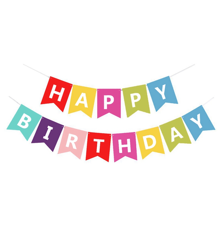 ธงHBD ป้ายวันเกิด