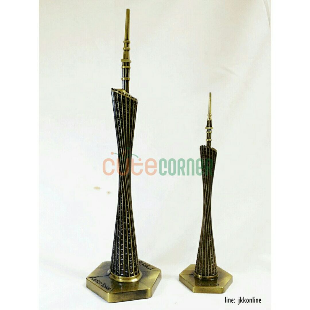 01718-โมเดลกวางโจวทาวเวอร์ 18 ซม - ฟรีค่าส่ง