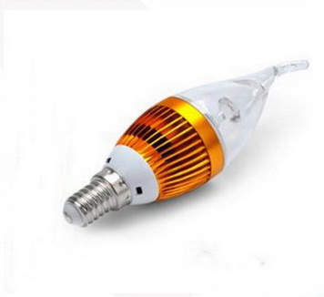 หลอดไฟ LED E14 Candle Bulb Light 3w Type C