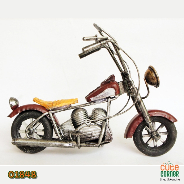 โมเดลรถมอเตอร์ไซค์ M243-Red Blood ฟรีค่าส่ง